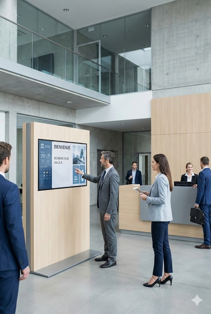 Halls d’Accueil Connecté